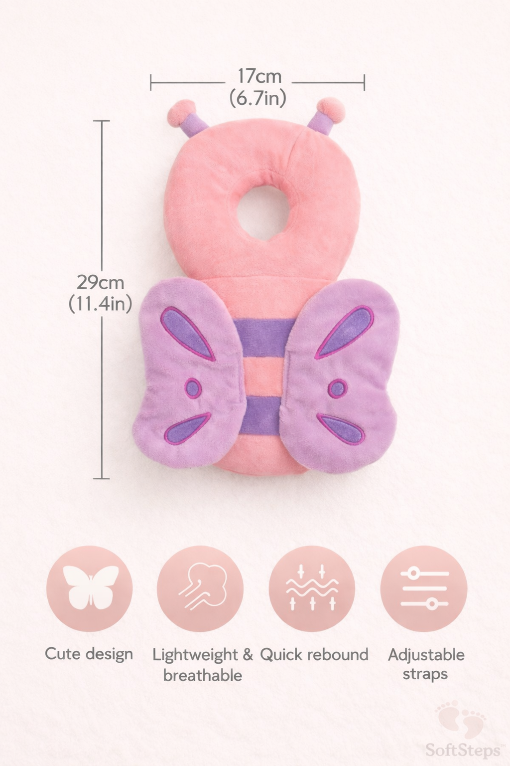 SoftSteps™ StepGuard (Baby Protection Backpack)